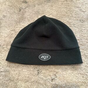 JETS Green Fleece Beanie